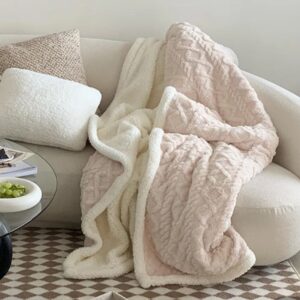 Soft Blanket Thick Warm Winter Bed Covers Double Blankets